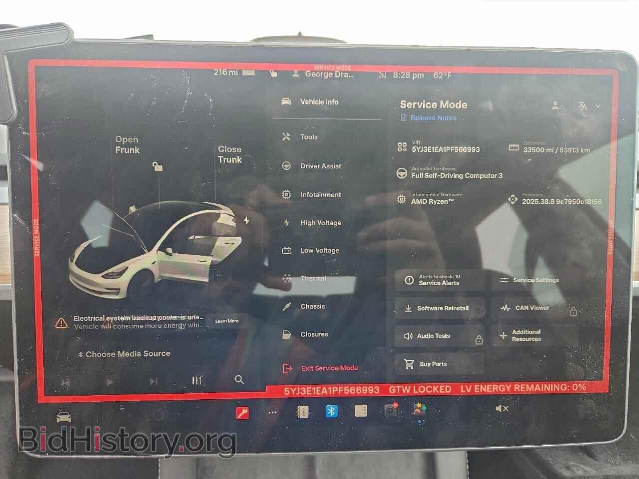 2023 TESLA MODEL 3 - VIN: 5YJ3E1EA1PF566993 - Photo 9