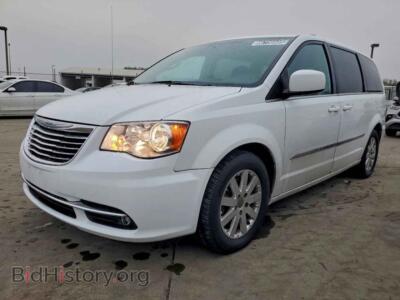 2016 Chrysler MINIVAN Touring, белый — VIN 2C4RC1BG3GR267714, Copart