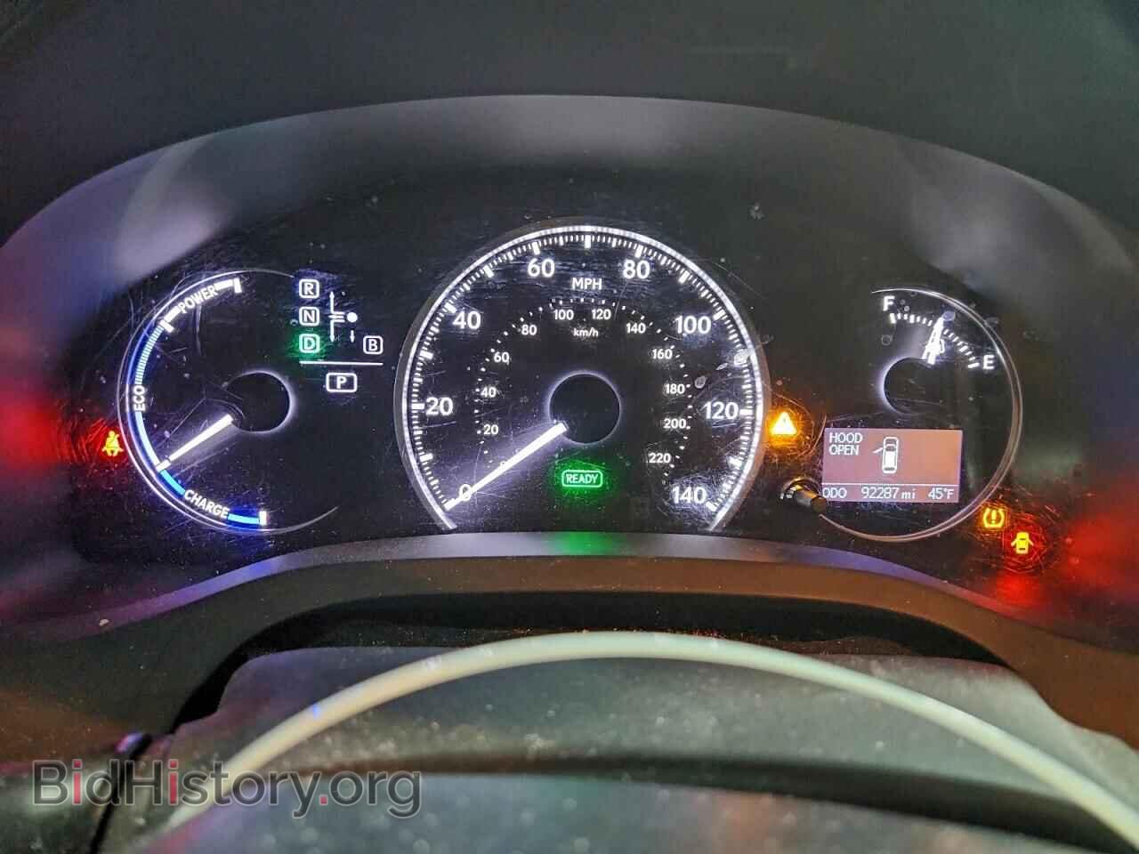 2012 LEXUS CT 200 - VIN: JTHKD5BH9C2066745 - Фото 9