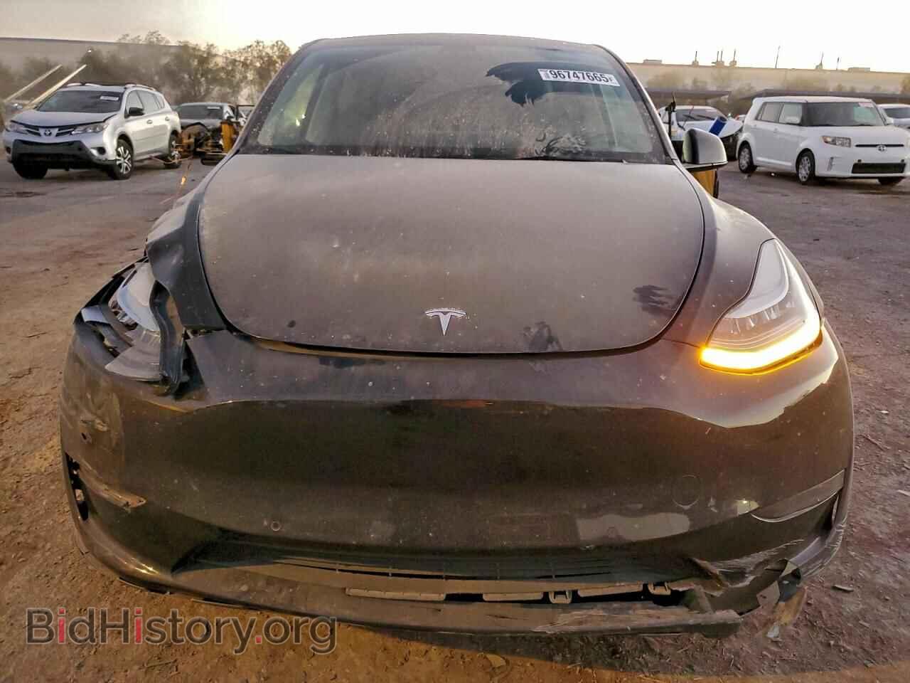 2022 TESLA MODEL Y - VIN: 7SAYGDEE1NF341879 - Фото 5