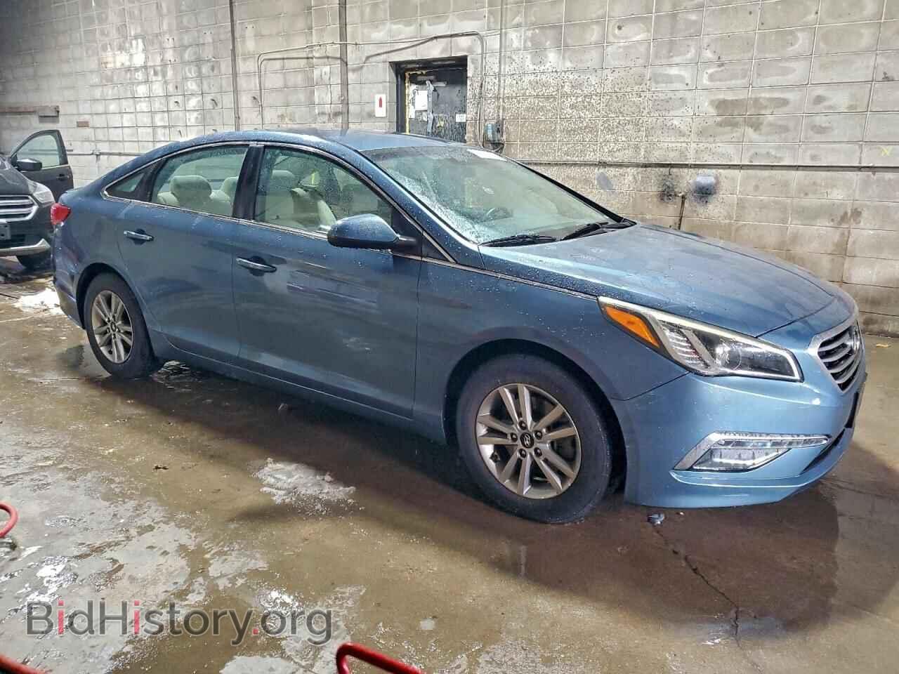 2015 HYUNDAI SONATA - VIN: 5NPE24AF8FH257199 - Фото 4