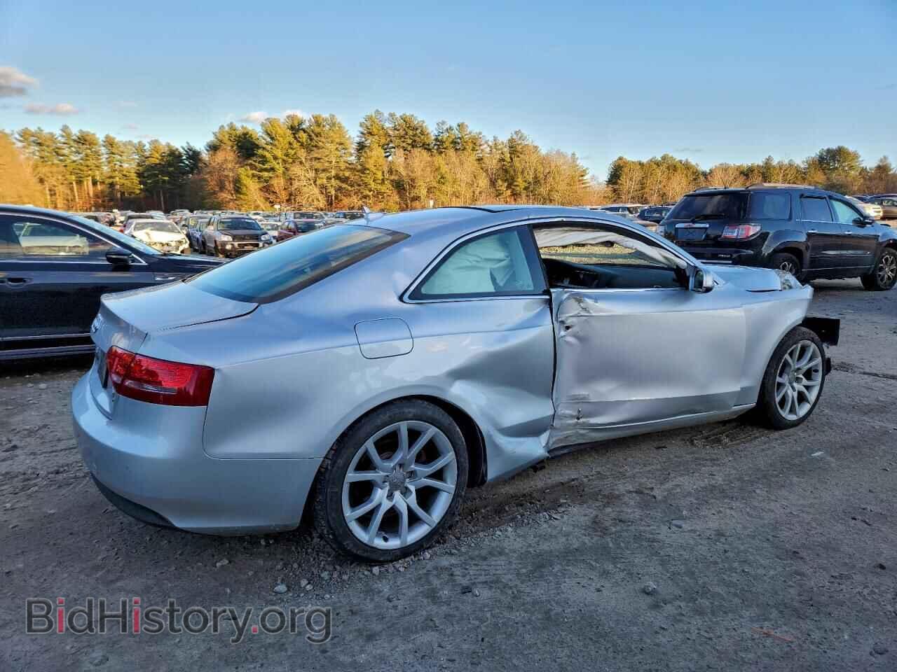 2012 AUDI A5 - VIN: WAULFAFR9CA002297 - Фото 3