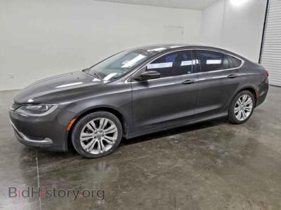 2015 Chrysler 200 Limited, gray — VIN 1C3CCCAB4FN532549, Copart