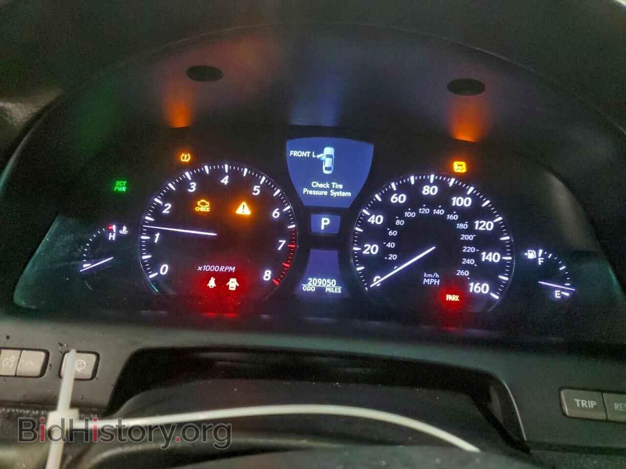 2007 LEXUS LS460 - VIN: JTHBL46F175014830 - Фото 9