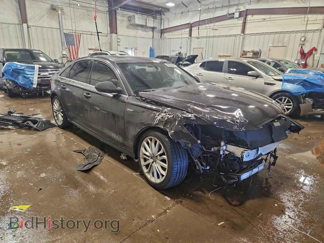 2014 AUDI A6 - VIN: WAUHGAFC4EN100972 - Фото 4