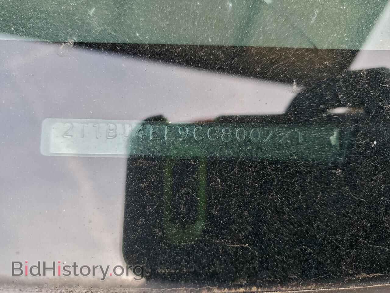 2012 TOYOTA COROLLA - VIN: 2T1BU4EE9CC800721 - Фото 12