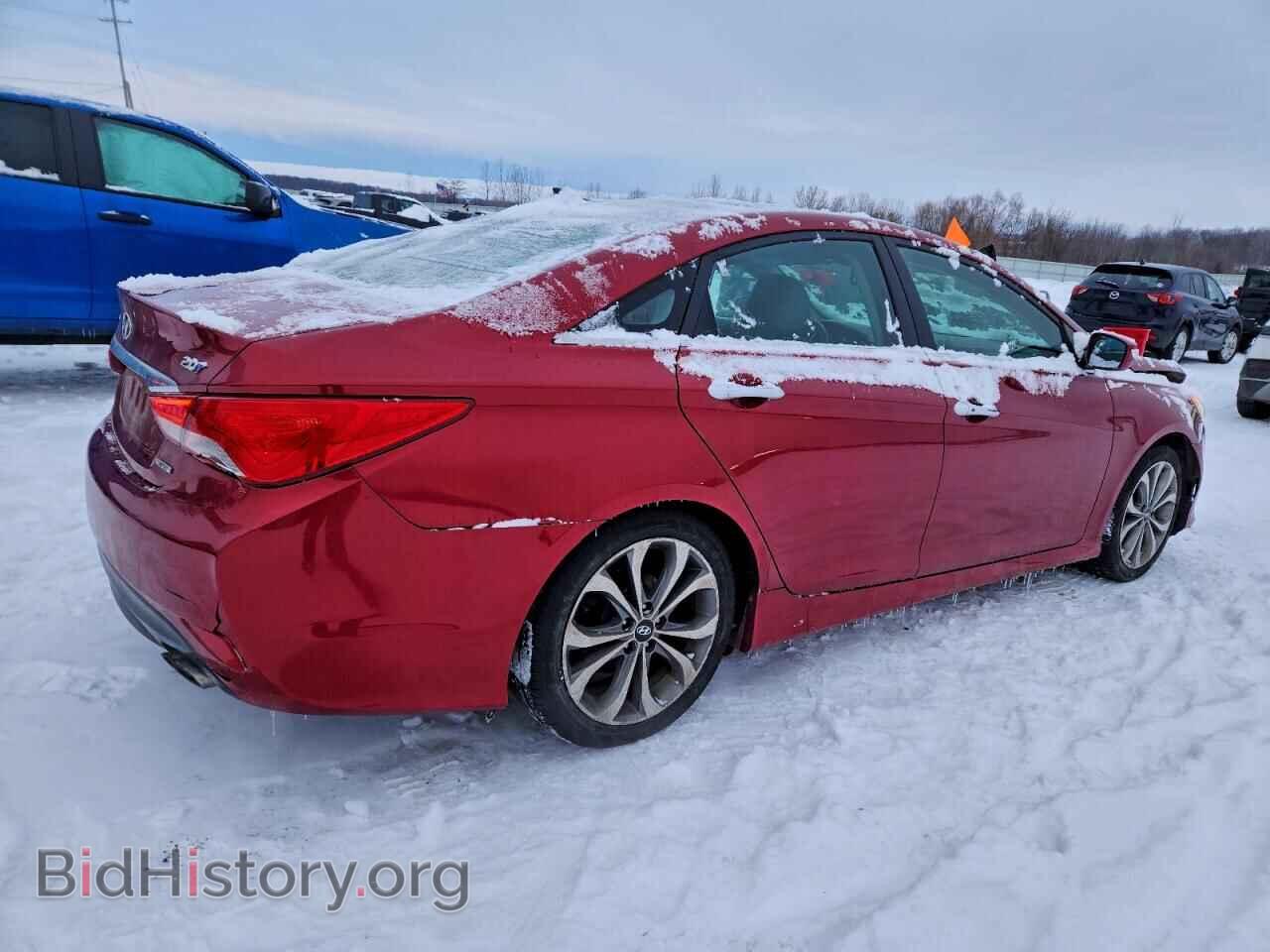 2014 HYUNDAI SONATA - VIN: 5NPEC4AB2EH818294 - Фото 3