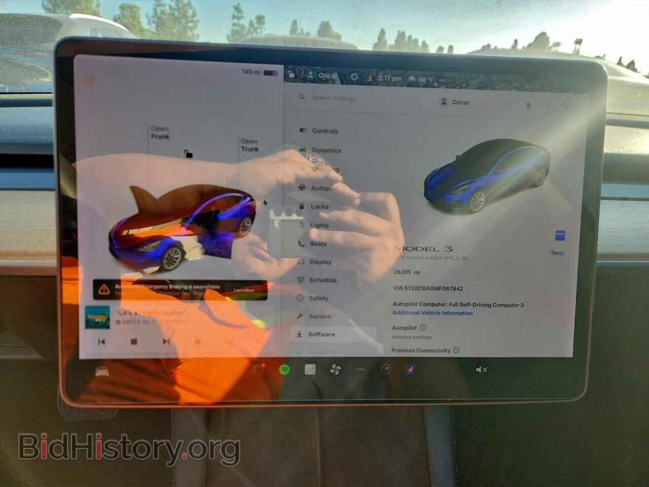 2021 TESLA MODEL 3 - VIN: 5YJ3E1EA0MF067842 - Photo 9