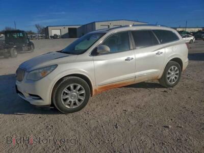 2014 Buick ENCLAVE, white — VIN 5GAKRBKD0EJ266096, Copart