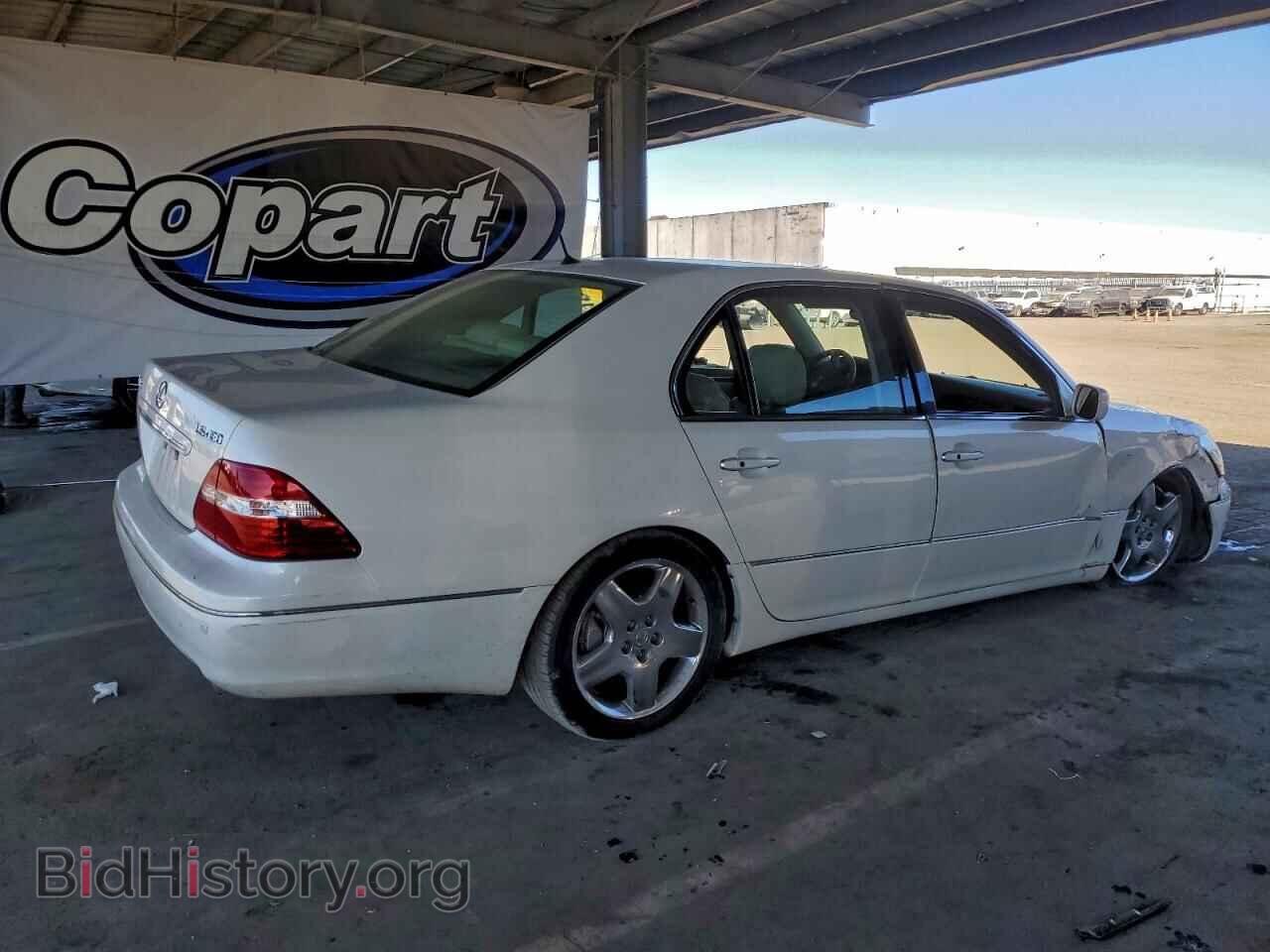 2005 LEXUS LS430 - VIN: JTHBN36F155021861 - Фото 3