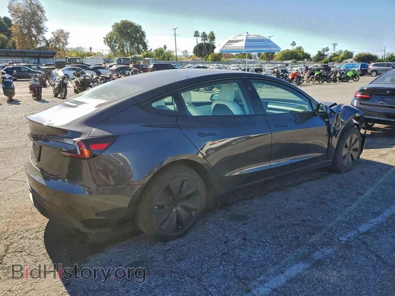 2024 TESLA MODEL 3 - VIN: 5YJ3E1EA8RF773609 - Photo 3