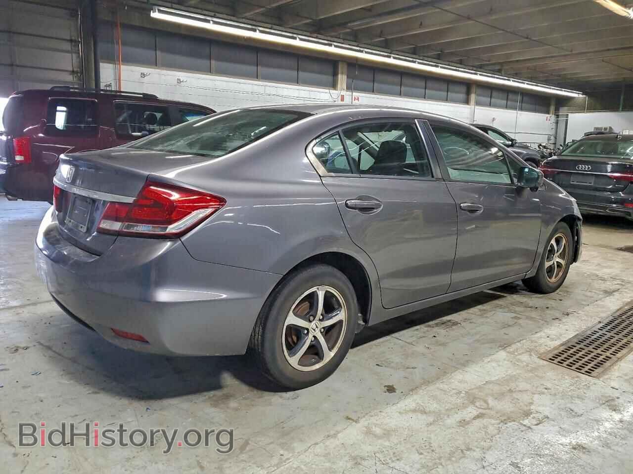 2015 HONDA CIVIC - VIN: 19XFB2F75FE022208 - Фото 3