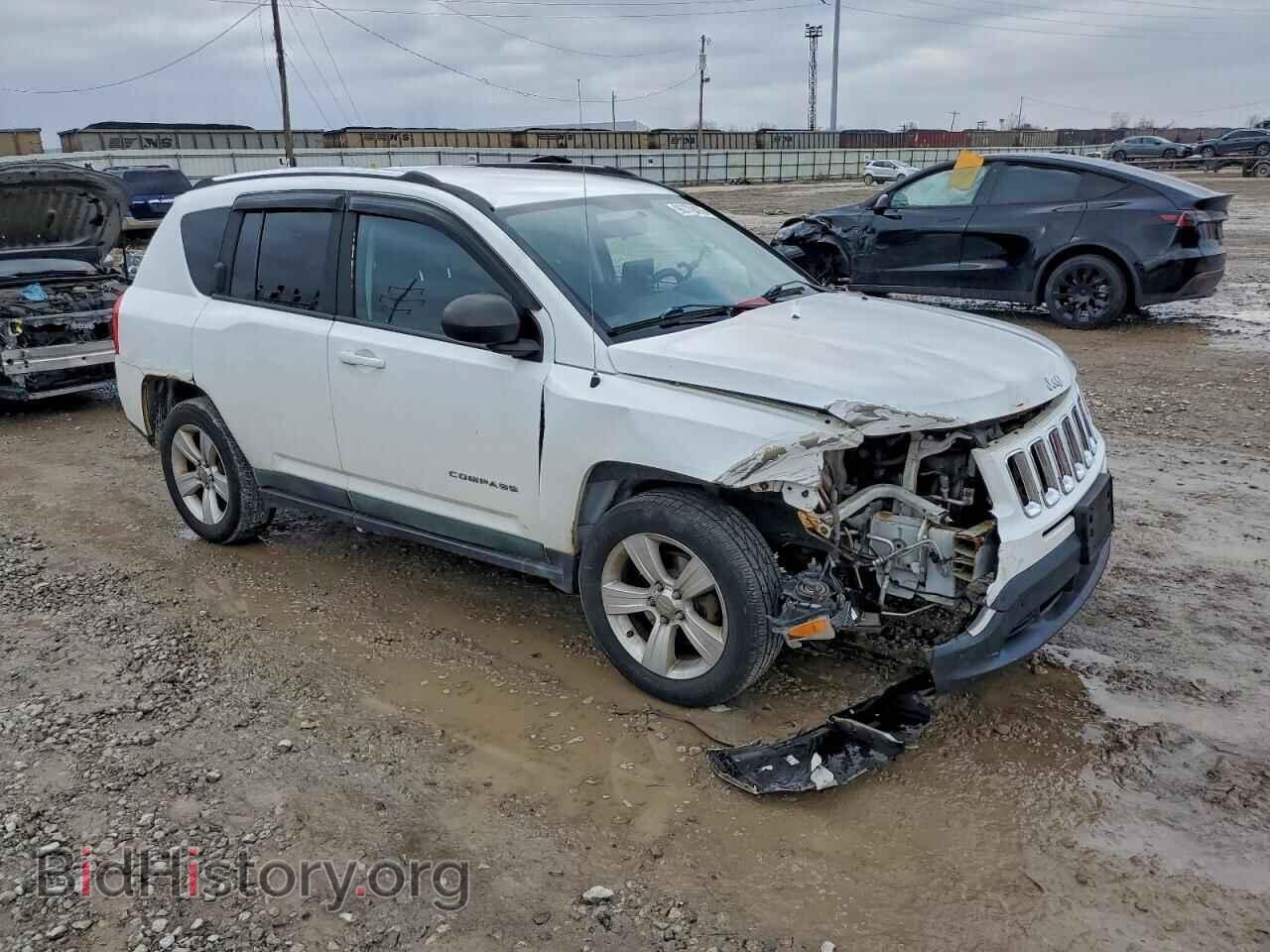 2011 JEEP COMPASS - VIN: 1J4NF1FB6BD257768 - Фото 4