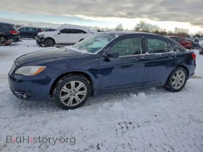 2013 Chrysler 200 Touring, blue — VIN 1C3CCBBB2DN758403, Copart
