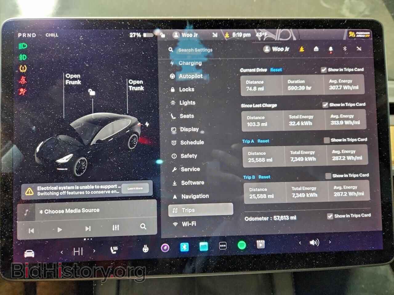 2021 TESLA MODEL 3 - VIN: 5YJ3E1EC0MF947893 - Photo 9