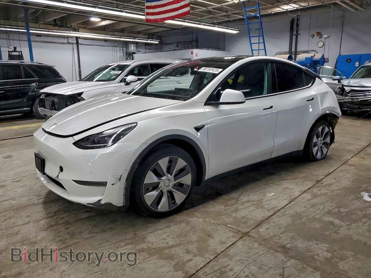 Фотография 5YJYGAEE7MF296375 - TESLA MODEL Y 2021