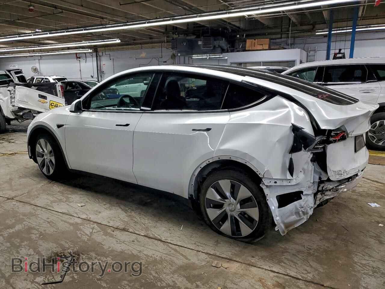 2021 TESLA MODEL Y - VIN: 5YJYGAEE7MF296375 - Фото 2
