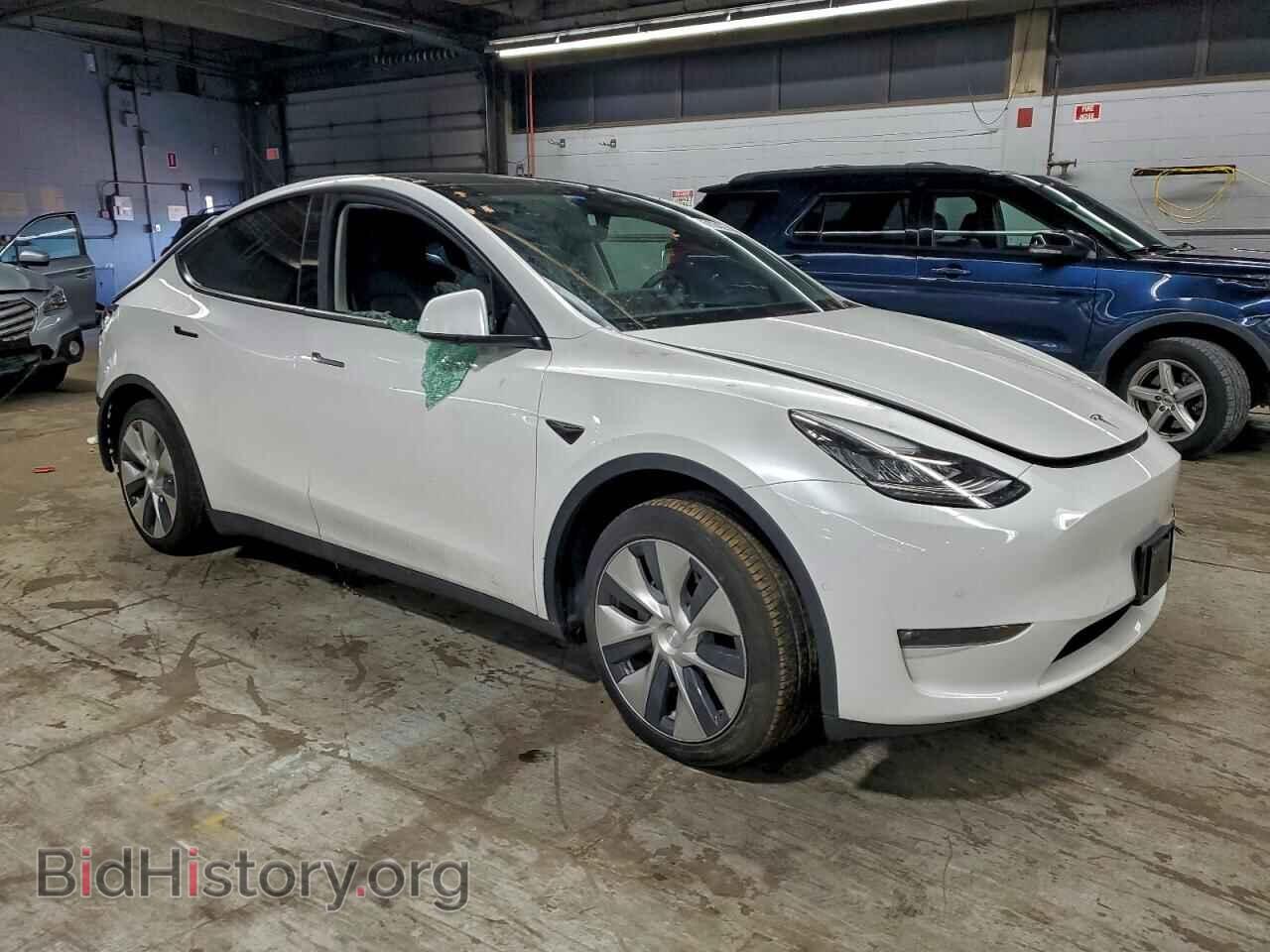 2021 TESLA MODEL Y - VIN: 5YJYGAEE7MF296375 - Фото 4