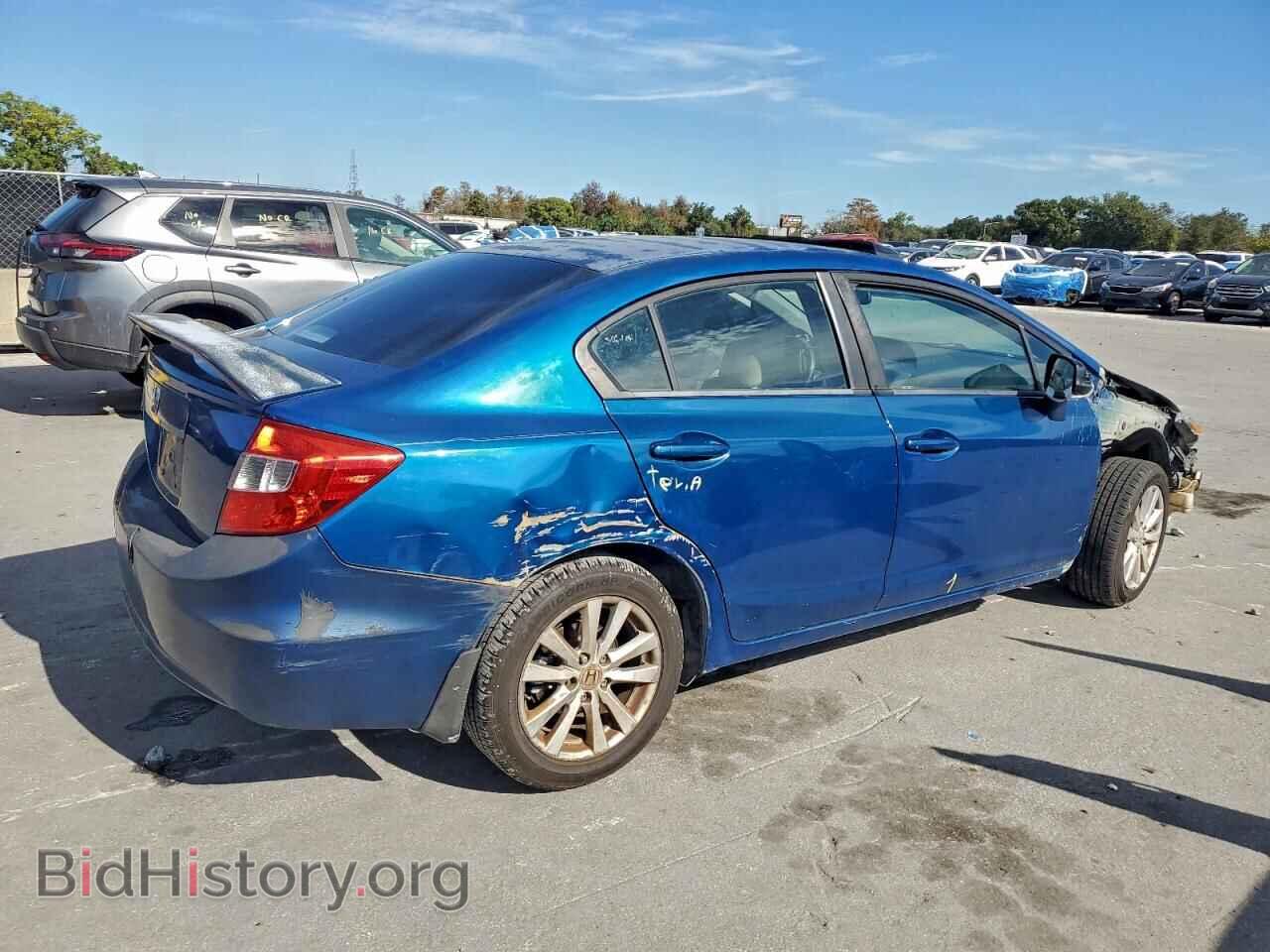 2012 HONDA CIVIC - VIN: 19XFB2F81CE062113 - Фото 3