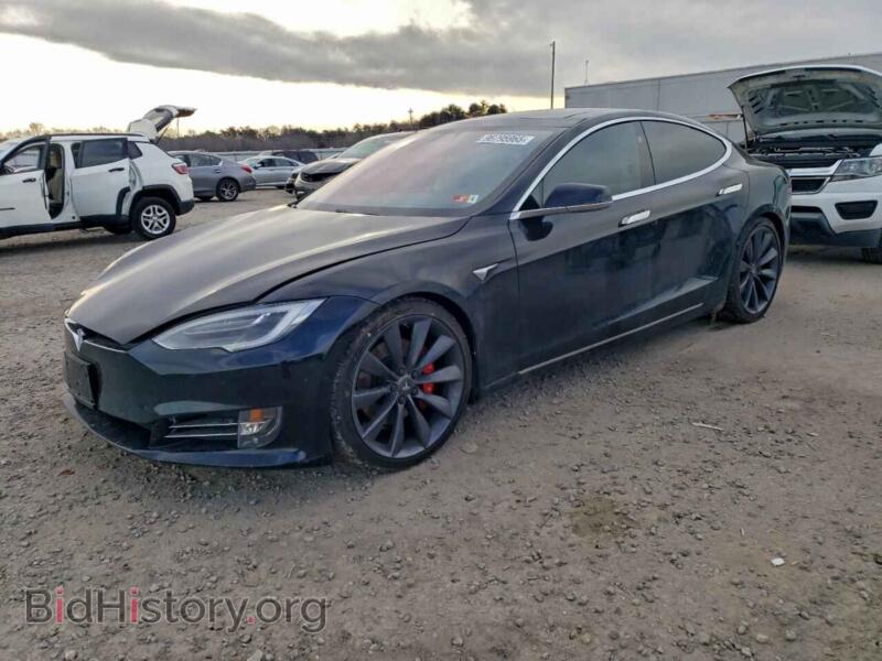 2016 Tesla MODEL S (VIN 5YJSA1E46GF177638) — фото 1 из 12, Copart, повреждение: передняя часть