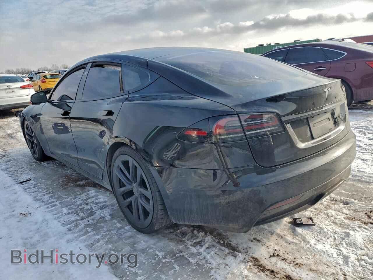 2022 TESLA MODEL S - VIN: 5YJSA1E55NF490024 - Photo 2