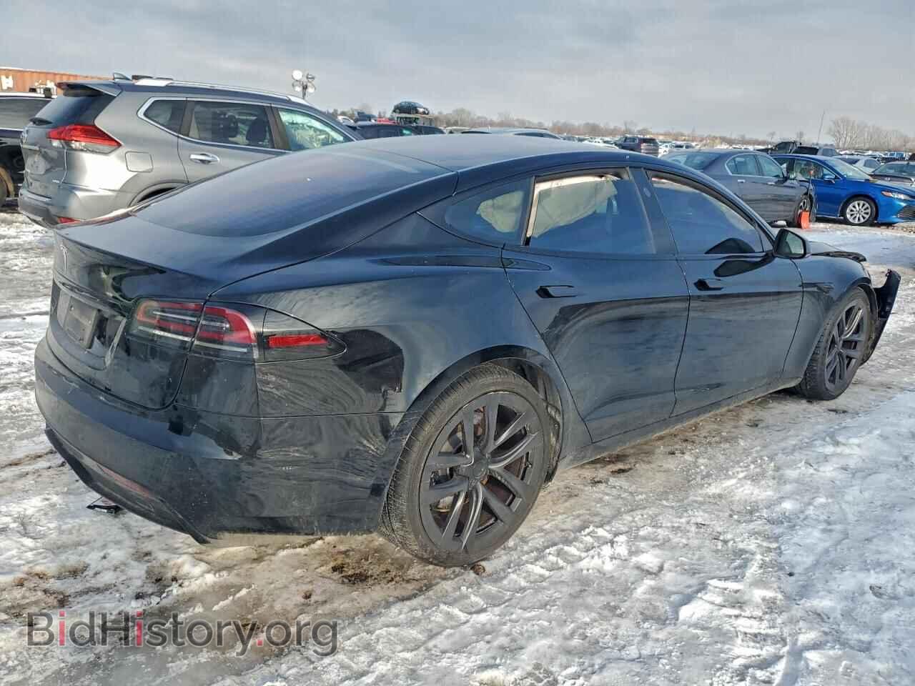 2022 TESLA MODEL S - VIN: 5YJSA1E55NF490024 - Photo 3