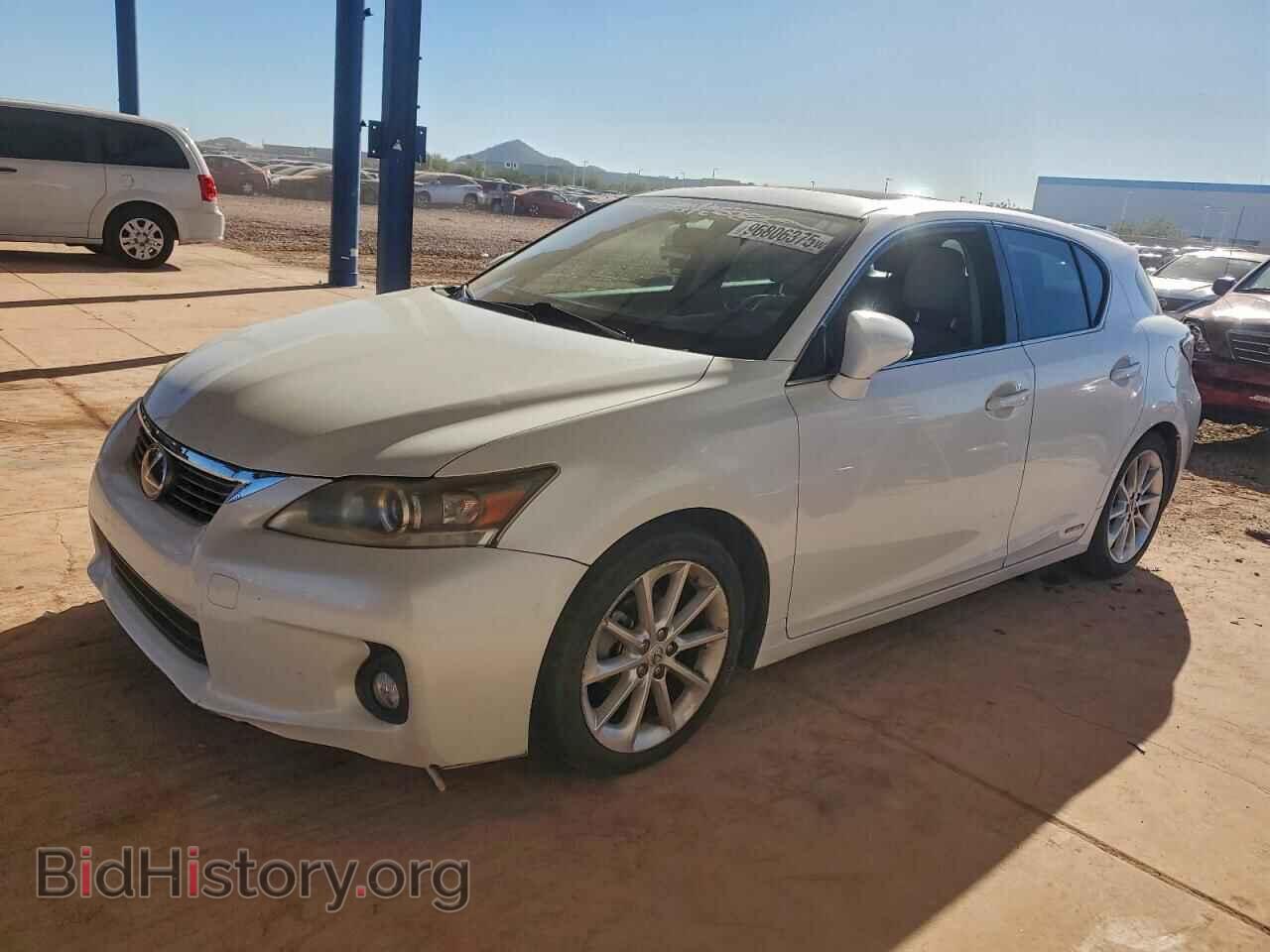 Photo JTHKD5BH9C2119900 - LEXUS CT 200 2012