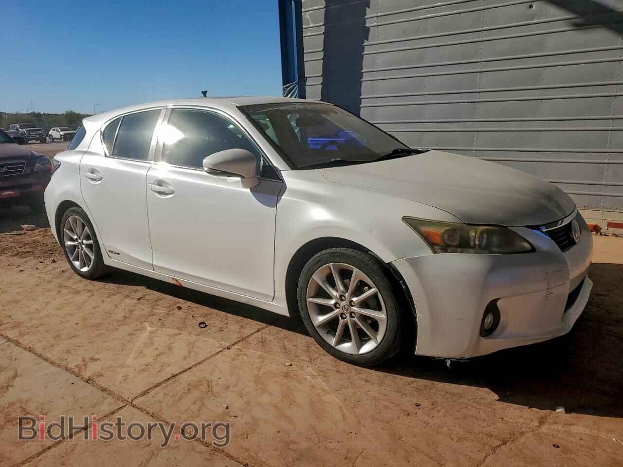 2012 LEXUS CT 200 - VIN: JTHKD5BH9C2119900 - Фото 4