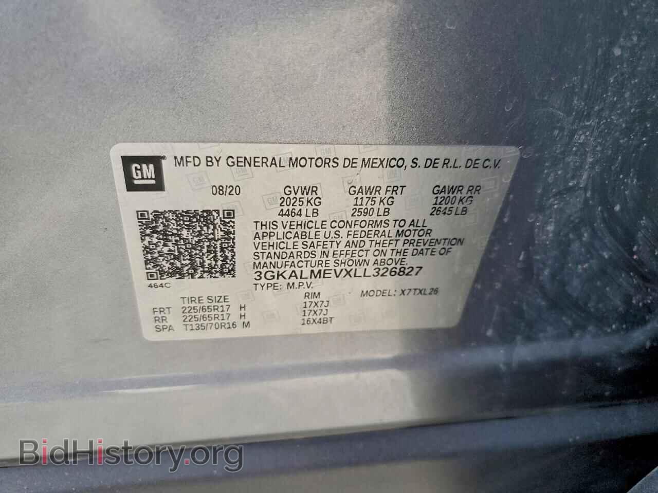 2020 GMC TERRAIN - VIN: 3GKALMEVXLL326827 - Фото 13