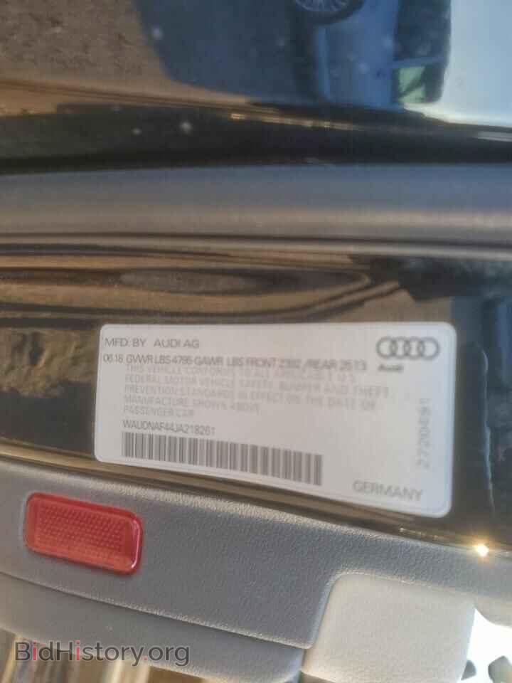 2018 AUDI A4 - VIN: WAUDNAF44JA218261 - Photo 12