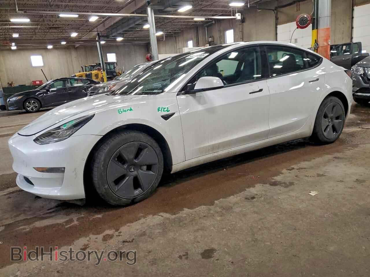 Photo 5YJ3E1EB3NF243549 - TESLA MODEL 3 2022