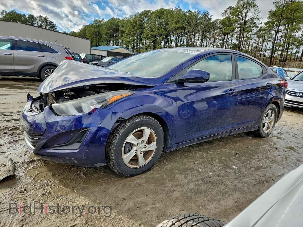 Photo 5NPDH4AE4EH483398 - HYUNDAI ELANTRA 2014