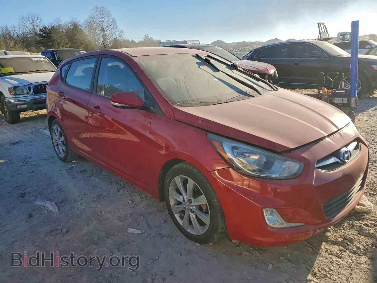 2013 HYUNDAI ACCENT - VIN: KMHCU5AE0DU088597 - Фото 4