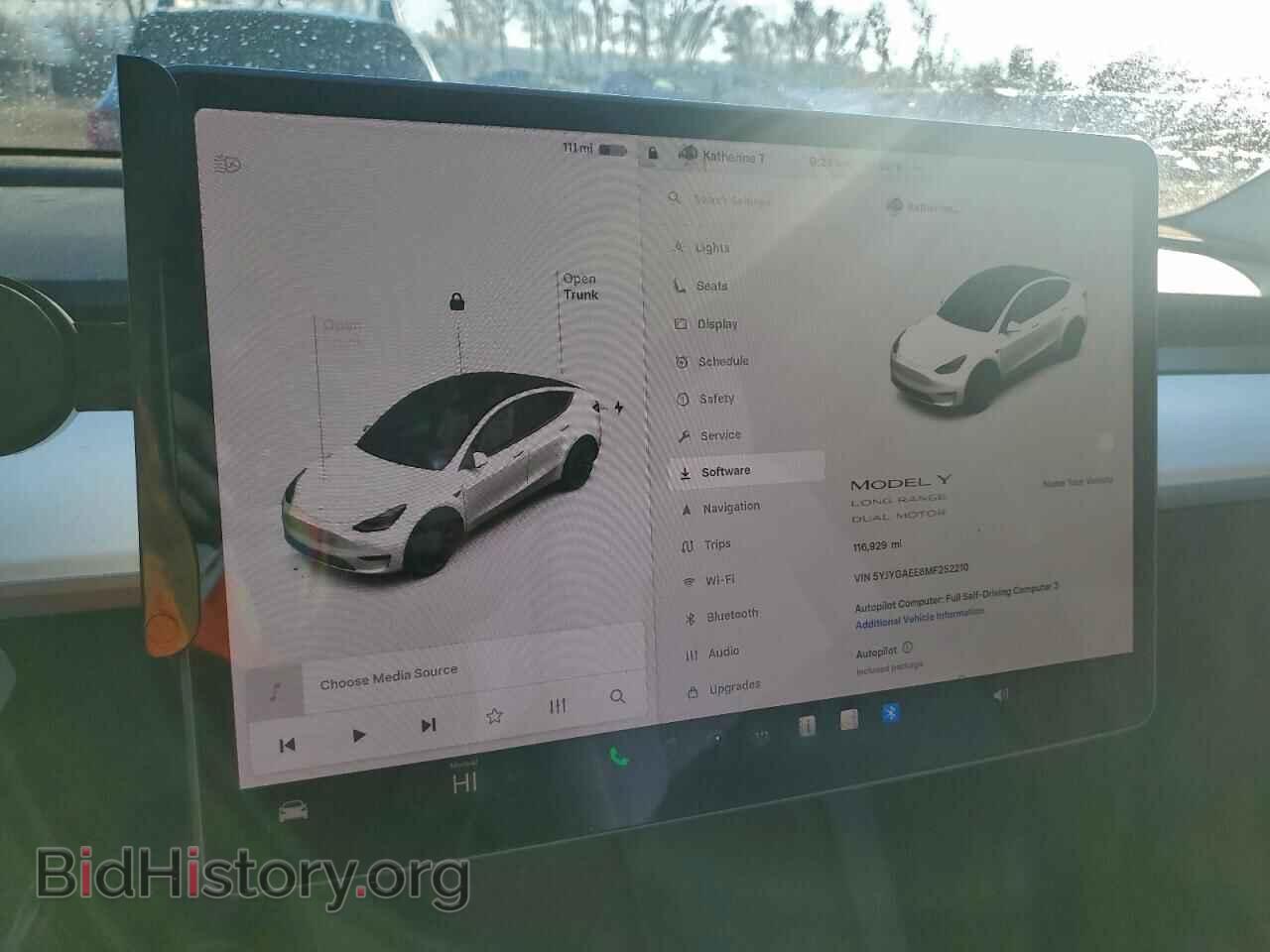 2021 TESLA MODEL Y - VIN: 5YJYGAEE8MF252210 - Photo 9
