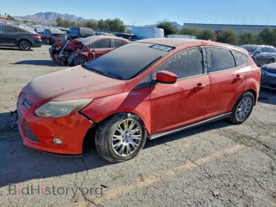 2012 Ford FOCUS SE, red — VIN 1FAHP3K28CL303292, Copart