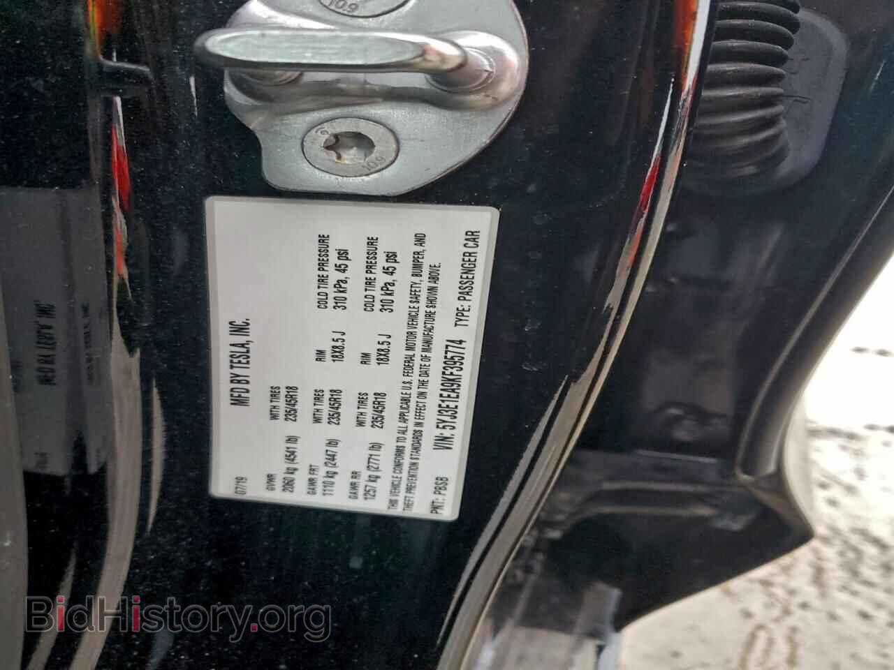 2019 TESLA MODEL 3 - VIN: 5YJ3E1EA9KF395774 - Photo 11