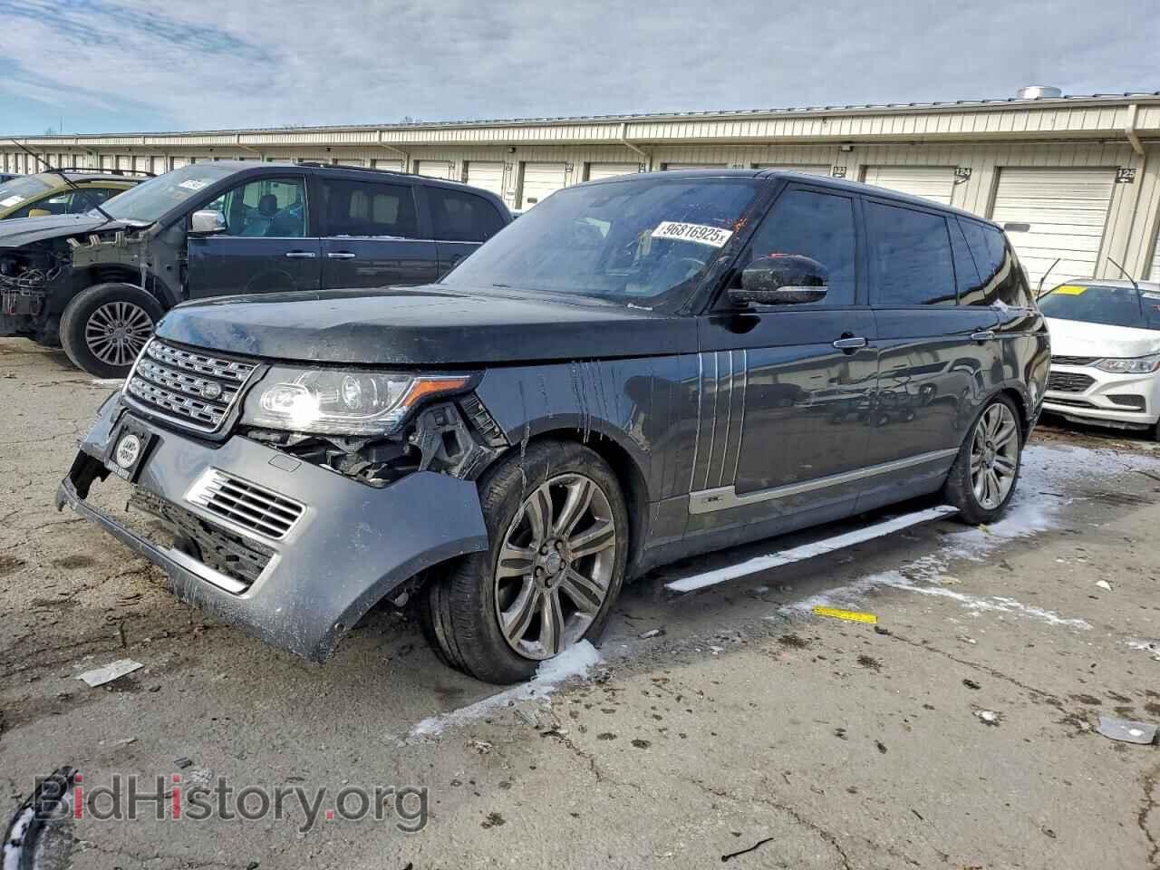 Фотография SALGW3EF2GA256682 - LAND ROVER RANGEROVER 2016