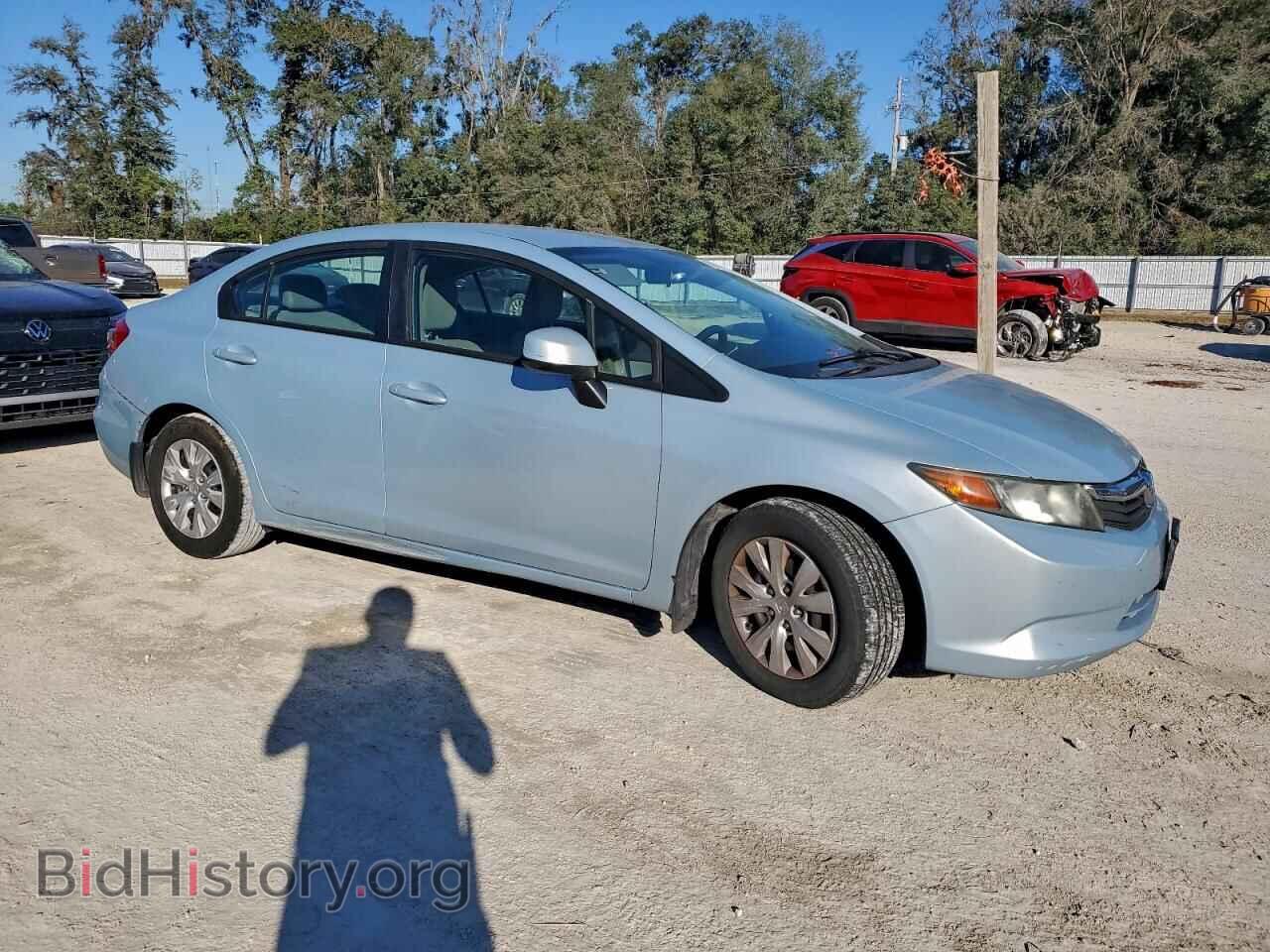 2012 HONDA CIVIC - VIN: 19XFB2F56CE058399 - Фото 4