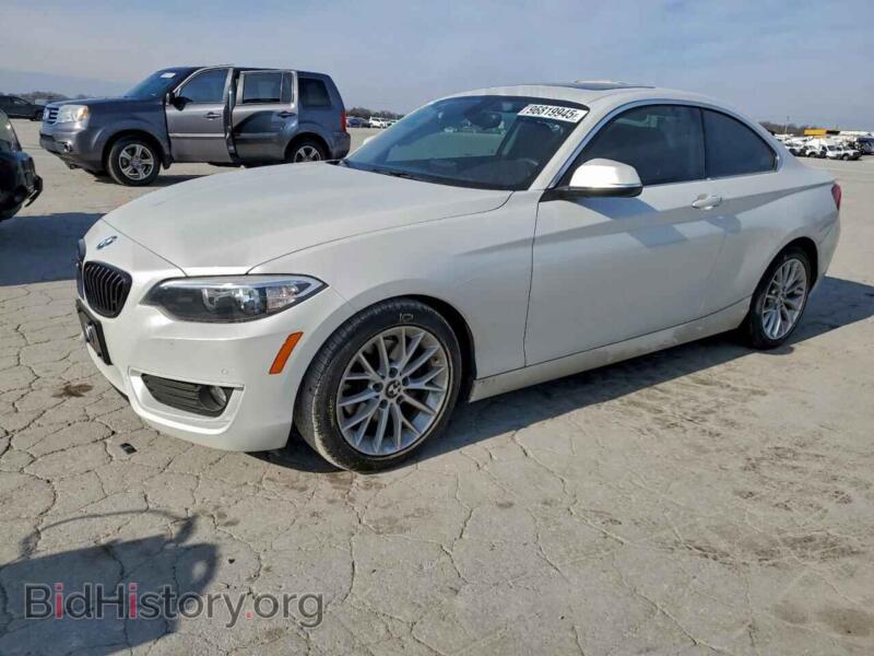 2014 BMW 2 SERIES I (VIN WBA1F5C56EV246307) — фото 1 из 14, Copart, повреждение: бок