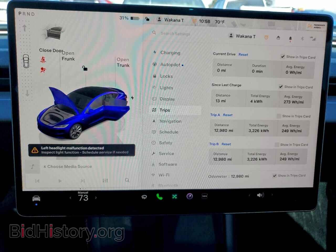 2024 TESLA MODEL 3 - VIN: 5YJ3E1EA0RF751023 - Фото 9