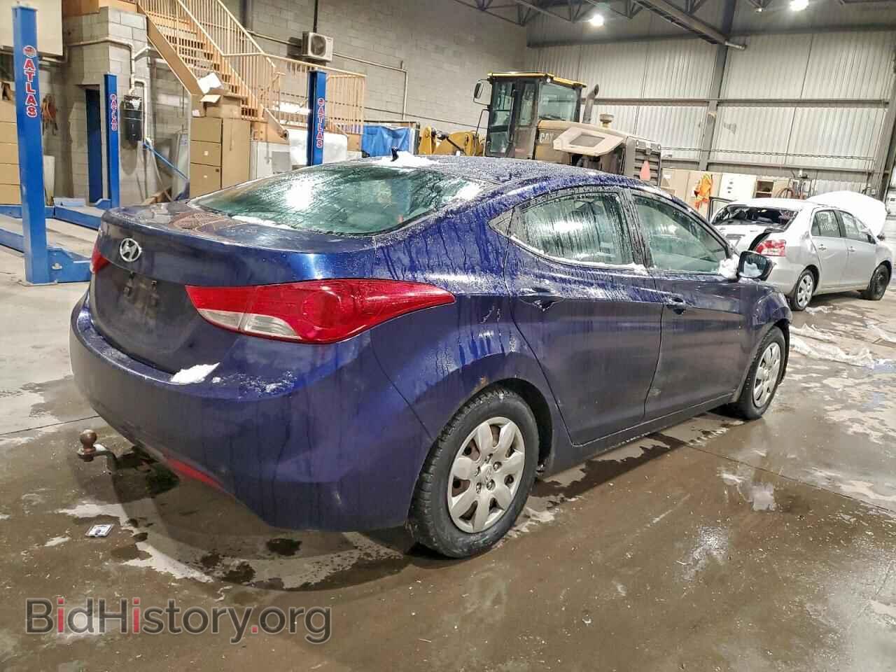 2012 HYUNDAI ELANTRA - VIN: 5NPDH4AE1CH105519 - Фото 3