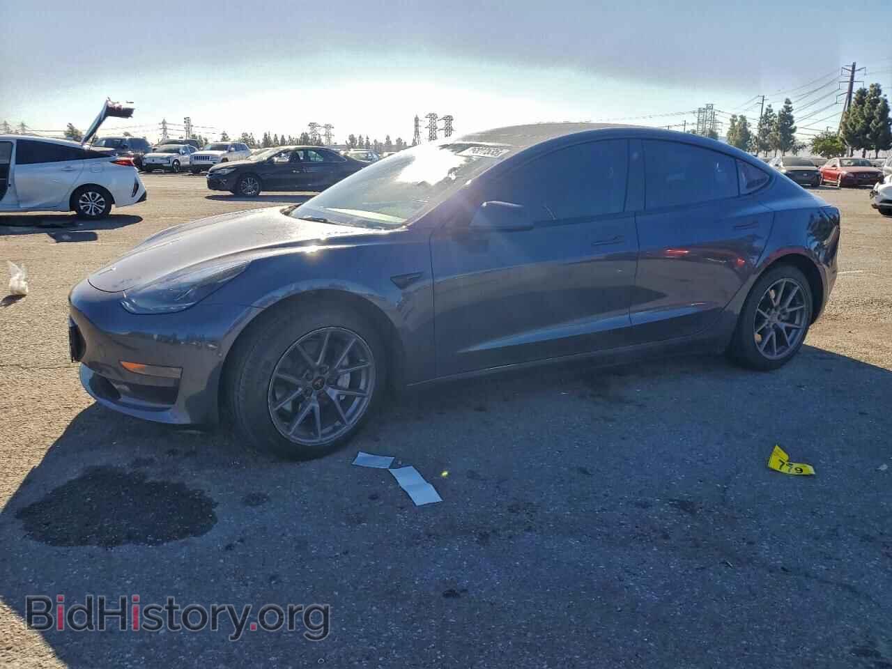Photo 5YJ3E1EA1NF375538 - TESLA MODEL 3 2022