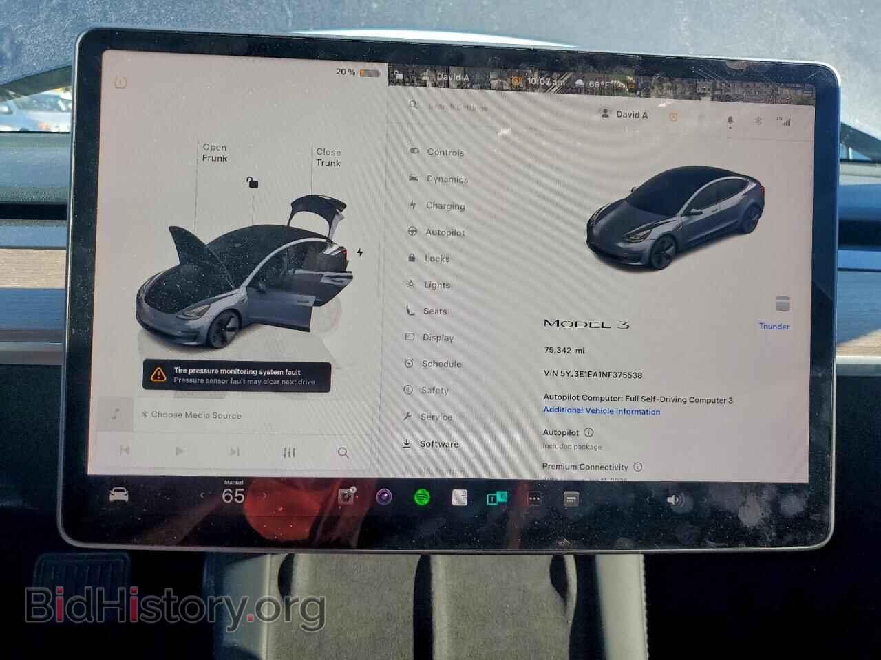 2022 TESLA MODEL 3 - VIN: 5YJ3E1EA1NF375538 - Photo 9
