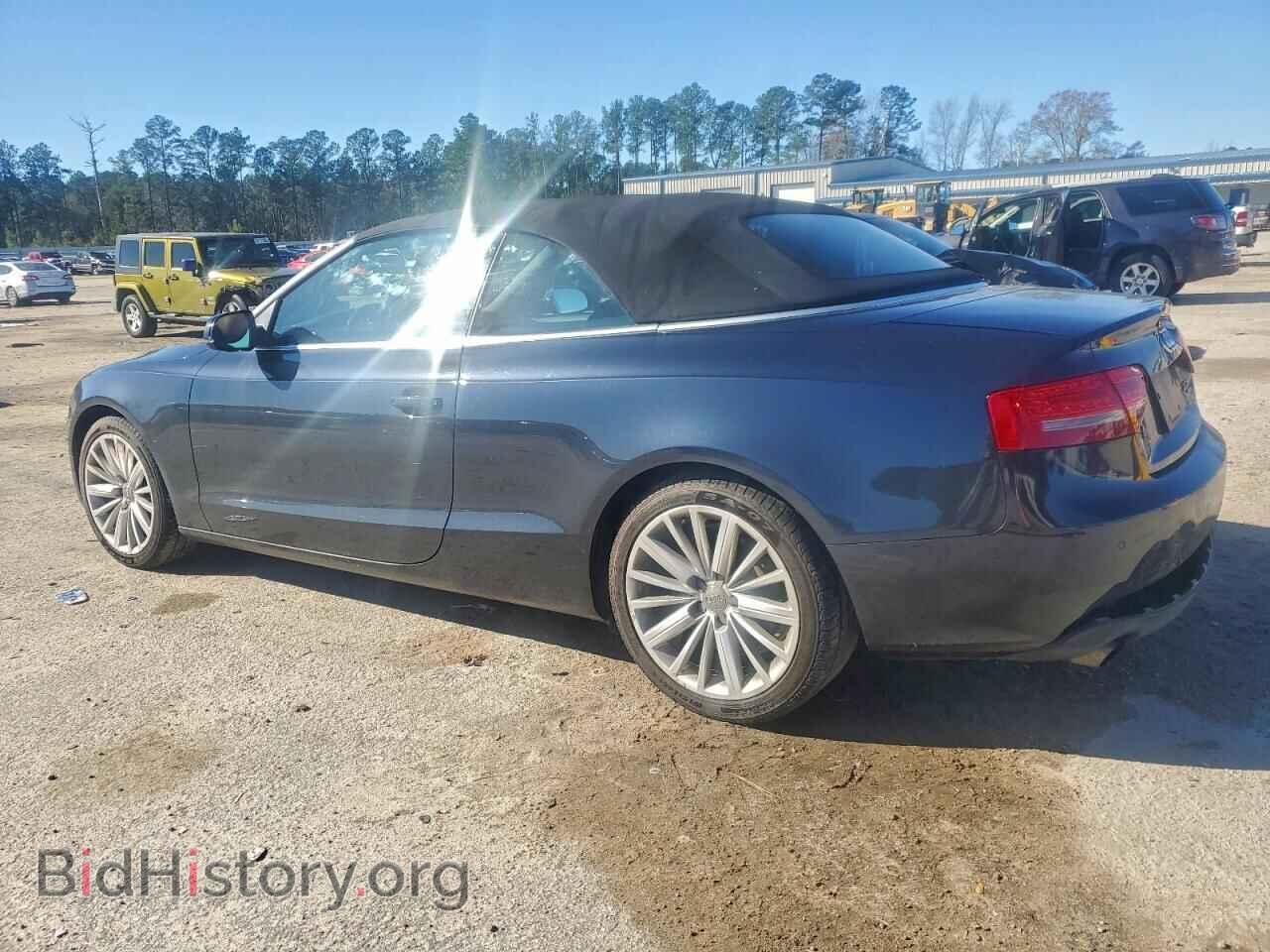 2012 AUDI A5 - VIN: WAUVFAFH3CN007861 - Фото 2
