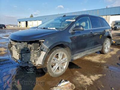 2013 Ford EDGE, black — VIN 2FMDK3K97DBA87971, Copart