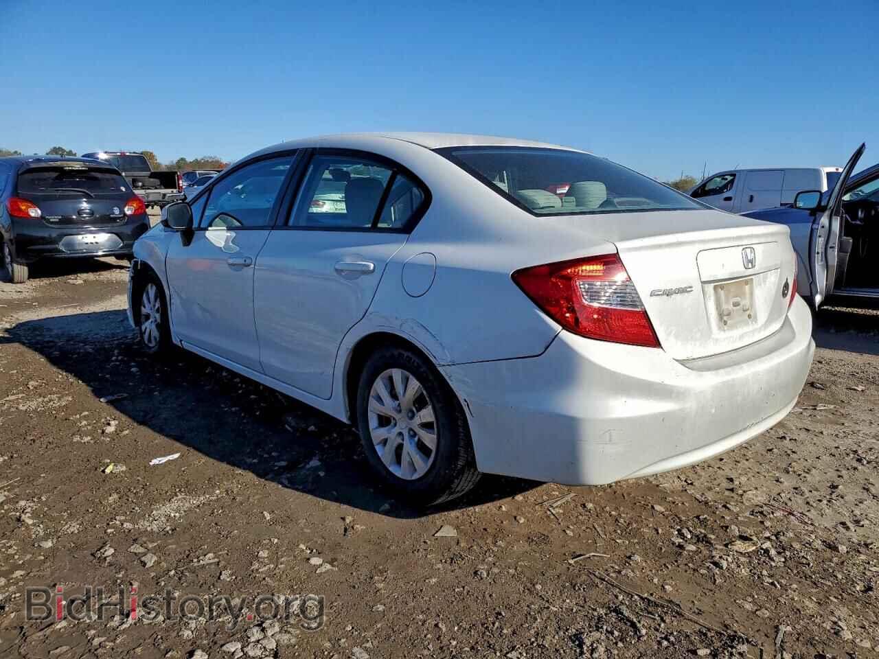2012 HONDA CIVIC - VIN: 2HGFB2F52CH574474 - Фото 2