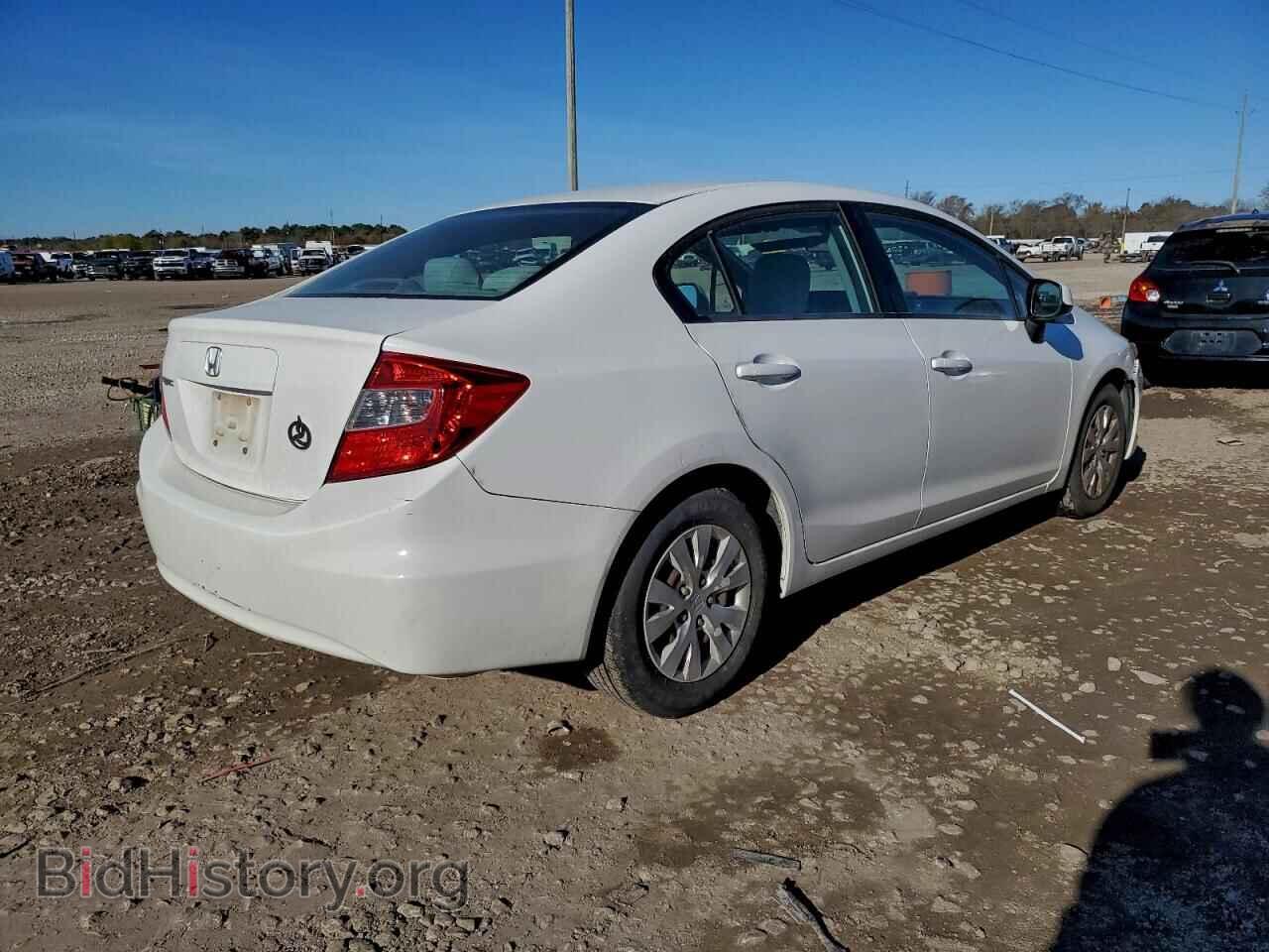2012 HONDA CIVIC - VIN: 2HGFB2F52CH574474 - Фото 3