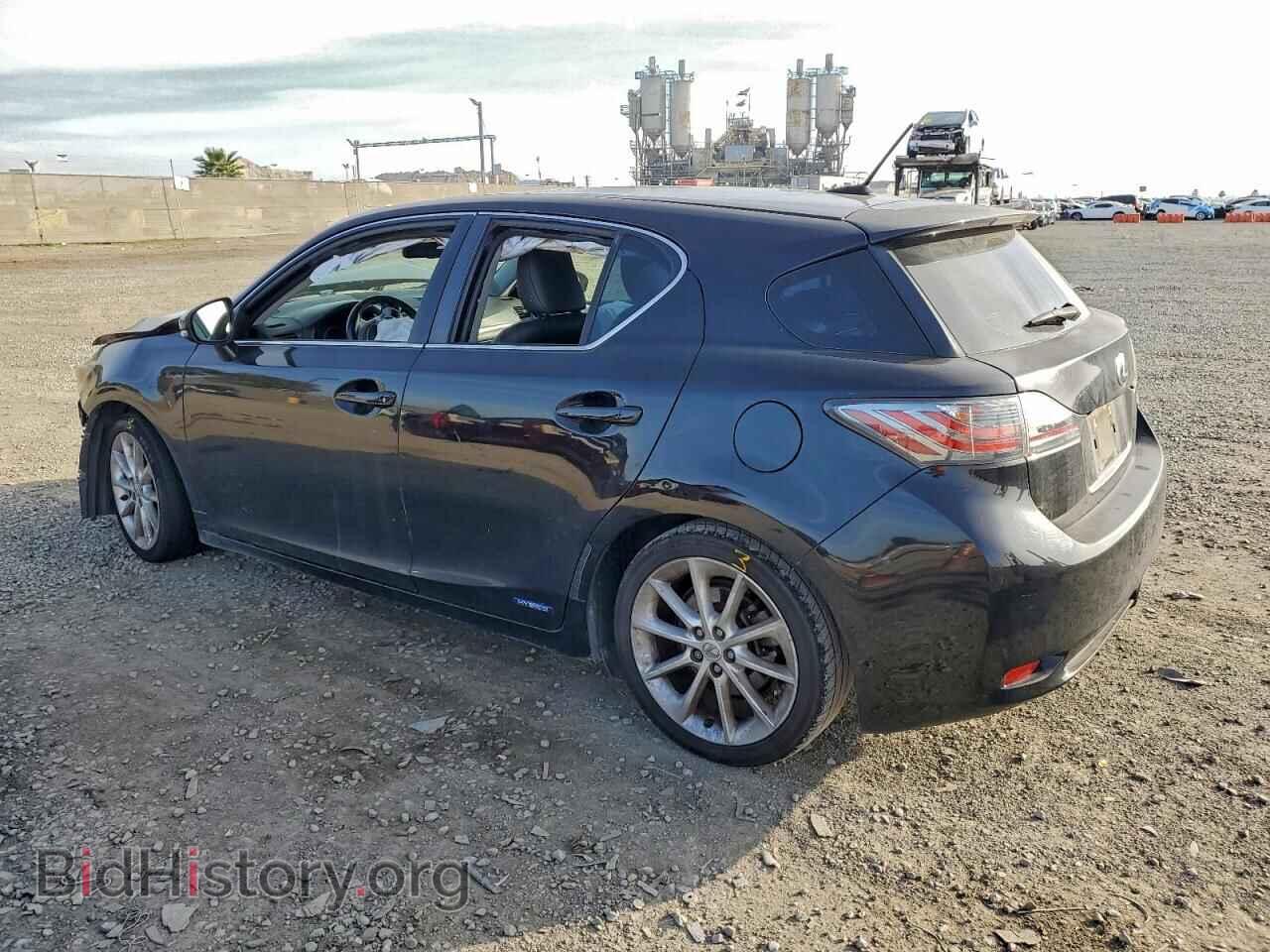 2012 LEXUS CT 200 - VIN: JTHKD5BH2C2068613 - Фото 2