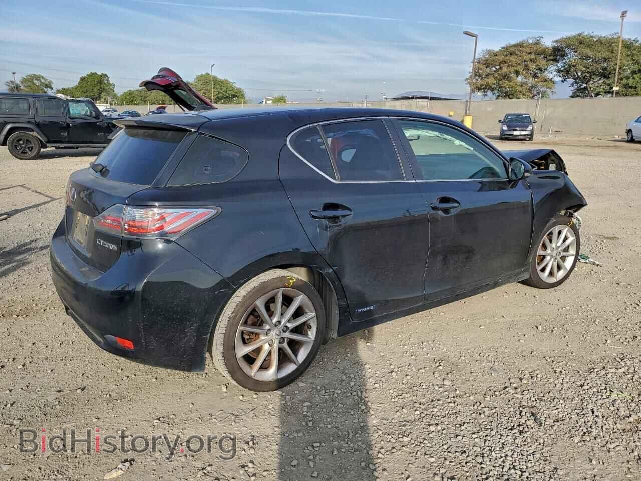 2012 LEXUS CT 200 - VIN: JTHKD5BH2C2068613 - Фото 3