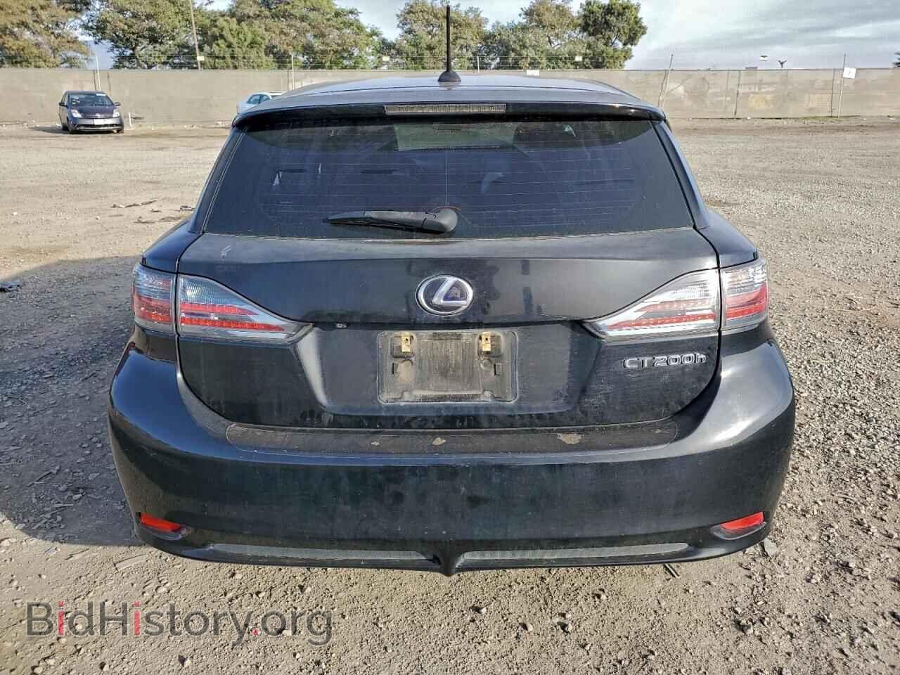2012 LEXUS CT 200 - VIN: JTHKD5BH2C2068613 - Фото 6